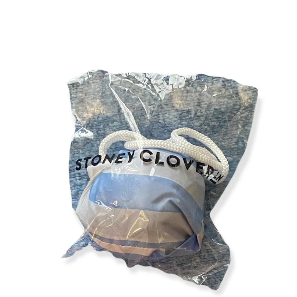 Stoney Clover Lane Reusable Foldable collapsible Nylon Tote Bag Shopping Eco bag - Picture 5 of 5